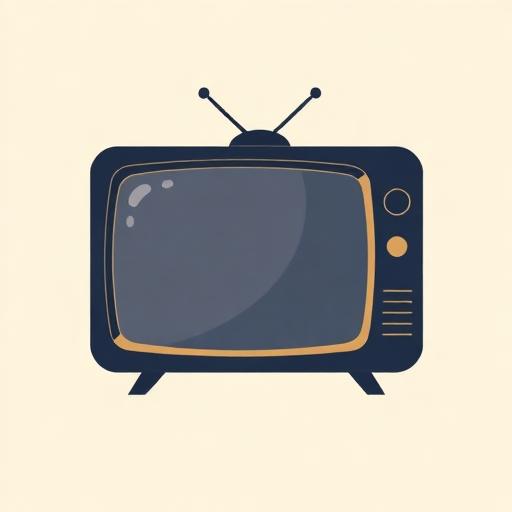 Téléviseur illustrant le match des chaînes d'information