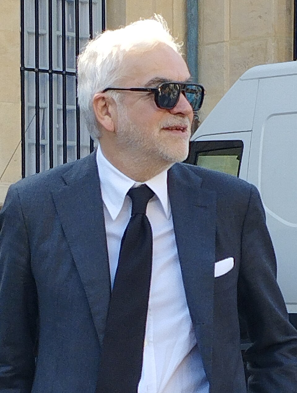 Portrait illustré de Pascal Praud